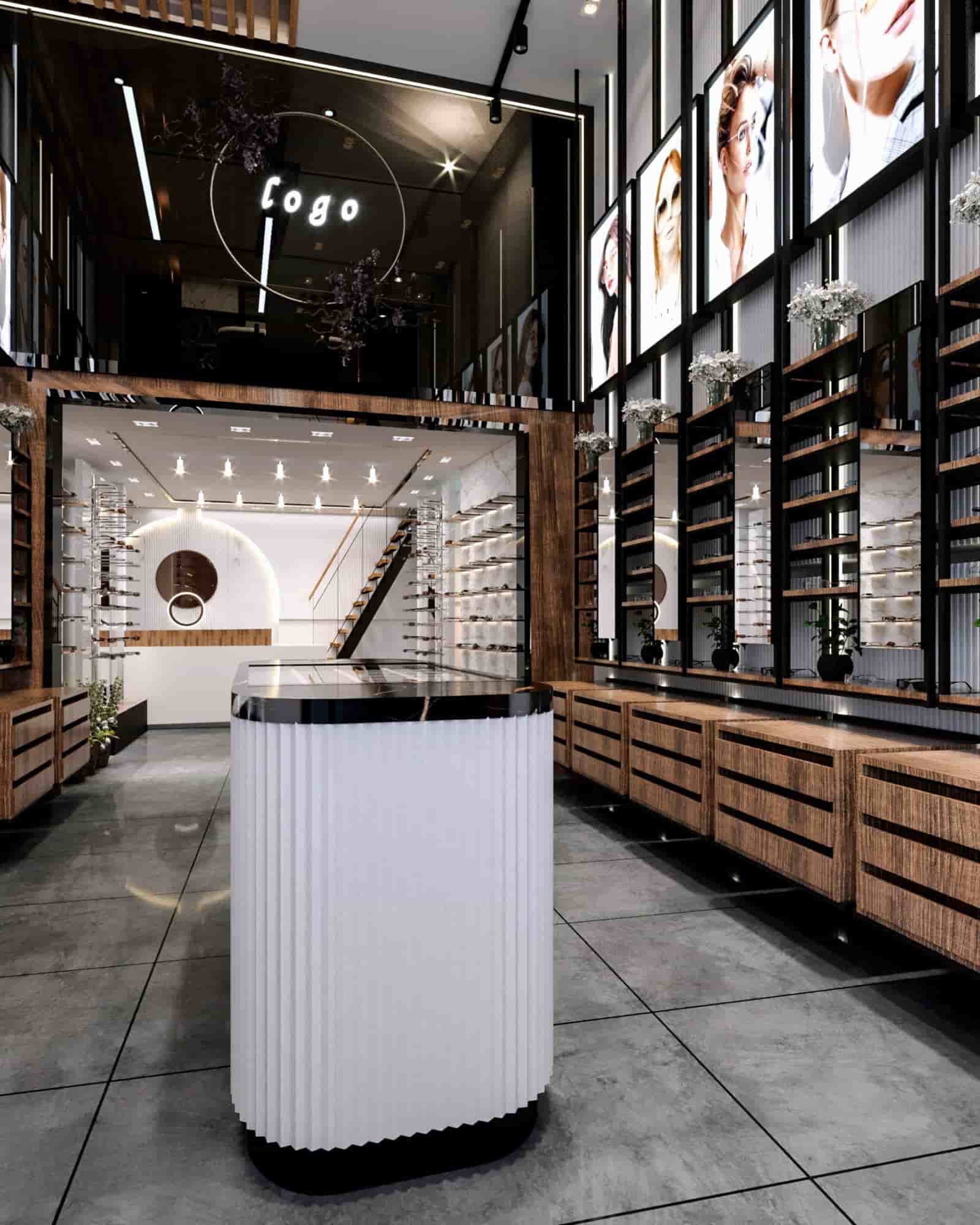 Elsayed Badra Optics retail interior